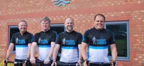 Teesside financial planners take on cycling challenge for Prostate Cancer UK