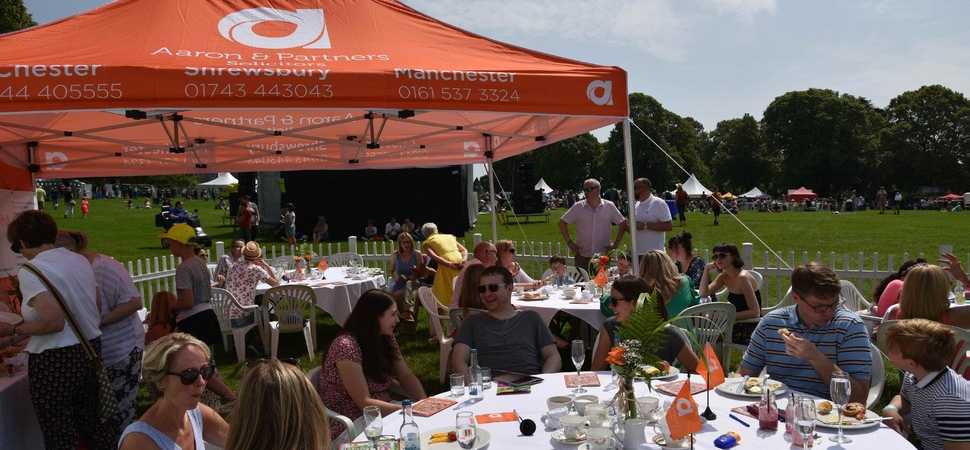 Fun in the sun as crowds flock to Shrewsbury Food Festival
